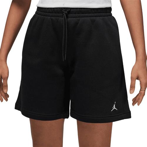 Nike Jordan Brooklyn Fleece Shorts Kvinde Black Sweatshorts Str S - Bomuld hos Magasin