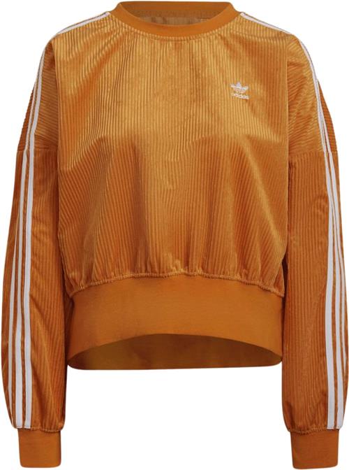 adidas Originals Sweatshirt Kvinde Orange Sweatshirts Str 40 - Polyester hos Magasin