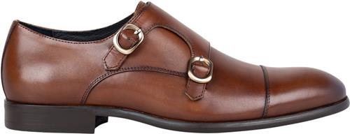 Se TGA by Ahler Monk Shoe Mand Tan Business Sko Str 43 - hos Magasin ved Magasin