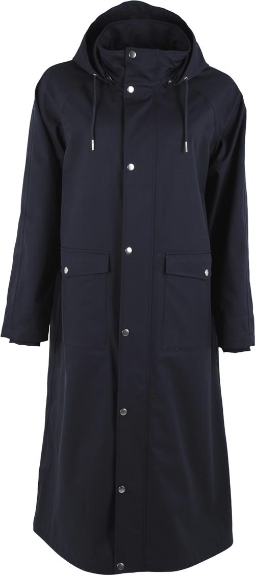 Danefæ Danegarden Raincoat Dark Navy Kvinde Dark Navy Regnjakker Str XXXL - Polyester hos Magasin