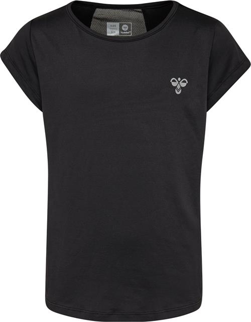 Hummel Hmlregina Tshirt S/S Str 8 år / 128 cm - Sort Kortærmede T-shirts hos Magasin