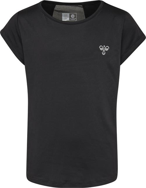 Hummel Hmlregina Tshirt S/S Str 10 år / 140 cm - Sort Kortærmede T-shirts hos Magasin