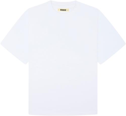 Woodbird Wbjuno Base Tee Kvinde White Kortærmede T-shirts Str S - hos Magasin