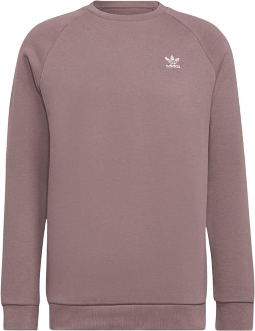 adidas Adicolor Essential Trefoil Crewneck Sweatshirt Mand Pink Sweatshirts Str S - Bomuld hos Magasin