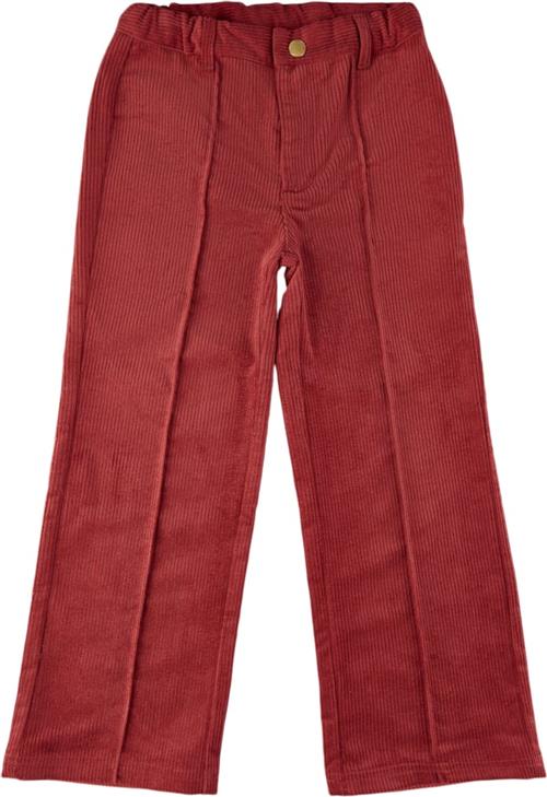 Se Soft Gallery Sgkelida Corduroy Pants Str 10y - Mineral Red Bukser Bomuld hos Magasin ved Magasin