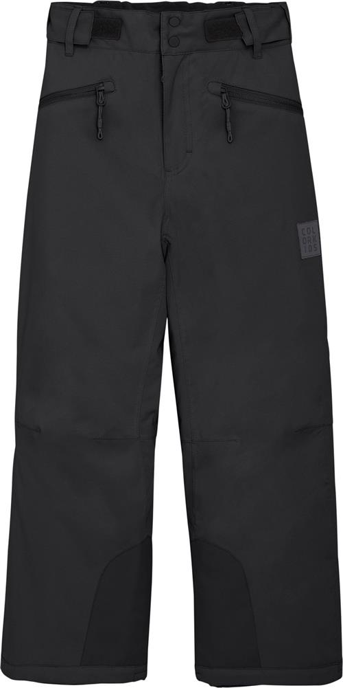 Color Kids Jr. Ski Pants Solid Str 164 - Phantom Overtræksbukser hos Magasin