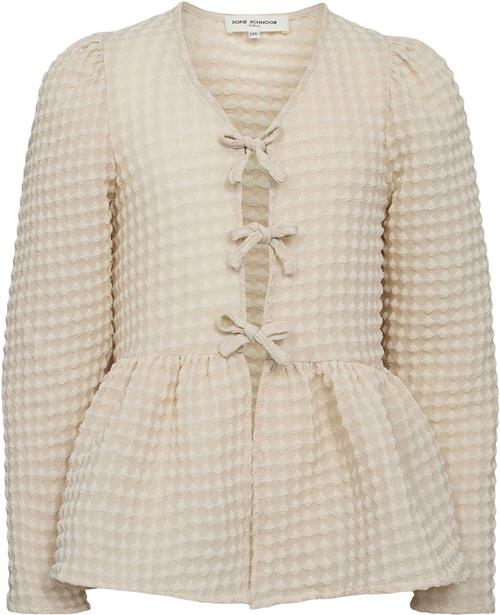 Sofie Schnoor Shirt Str 8 år / 128 cm - Light Sand Bluser hos Magasin