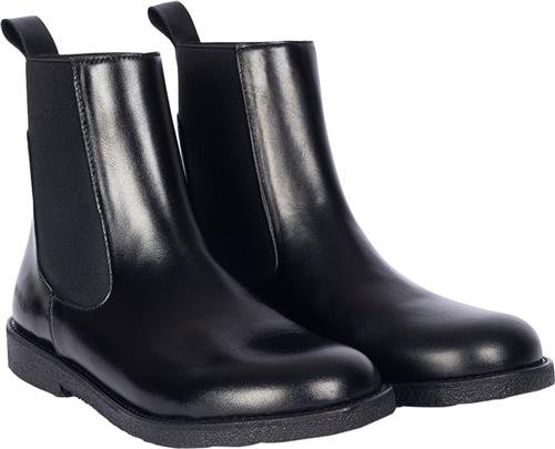 ANGULUS Klassisk Chelsea Støvle Kvinde 1604/001 Black/black Chelsea Boots Str 37,5 - Læder hos Magasin