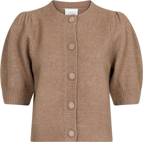 Neo Noir Trudy Knit Cardigan Kvinde 306 Kortærmet Strik Str 34 - hos Magasin