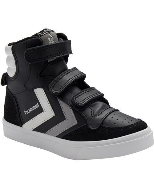 Se Hummel Hummel Stadil JR Leather High Lyserød Sneakers Str 31 - hos Magasin ved Magasin