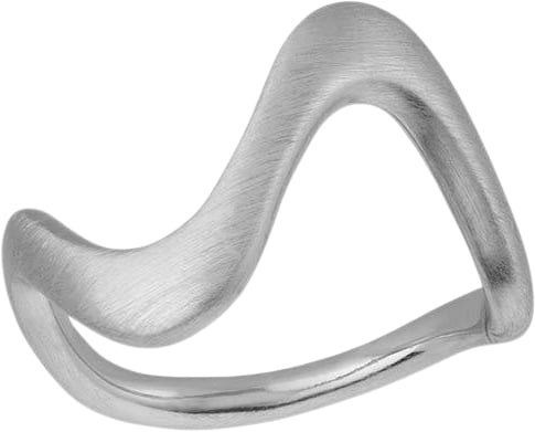 ByBiehl Wave Ring Large Silver 52 - Ringe hos Magasin