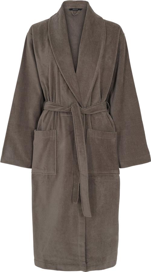 Decoy Decoy Long Terry Robe Morgenkåber Str XL - hos Magasin