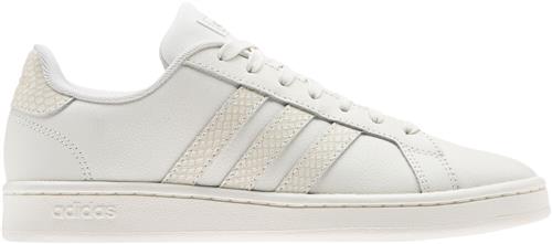 adidas Grand Court W Kvinde Hvid Sneakers Str 36 2/3 - Læder hos Magasin