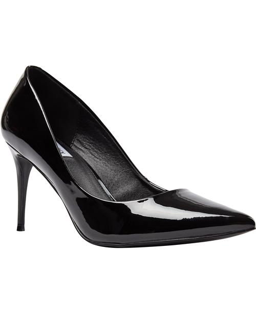 Se Steve Madden Lillie Pump Kvinde Black Patent Pumps & Stiletter Str 44 - hos Magasin ved Magasin