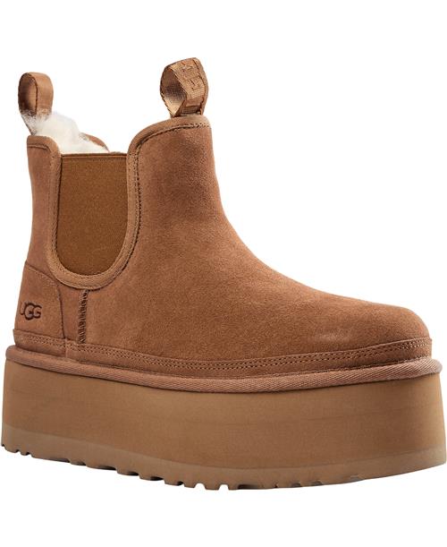 UGG W Neumel Platform Ch Kvinde Chestnut Vinterstøvler Str 39 - hos Magasin