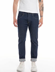 Replay Satoriale Pants Mand Blå Jeans Str 36/32 - Denim hos Magasin