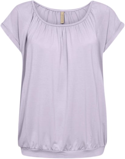 Se soyaconcept Scmarica 4 Kvinde 5033 Lilac Breeze Kortærmede T-shirts Str L - hos Magasin ved Magasin