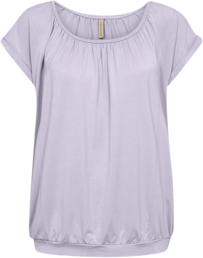 soyaconcept Scmarica 4 Kvinde 5033 Lilac Breeze Kortærmede T-shirts Str M - hos Magasin