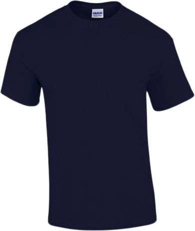 Se Gildan Gildan Heavy Cotton Adult Tshirt Kvinde Navy Kortærmede T-shirts Str XXL - hos Magasin ved Magasin