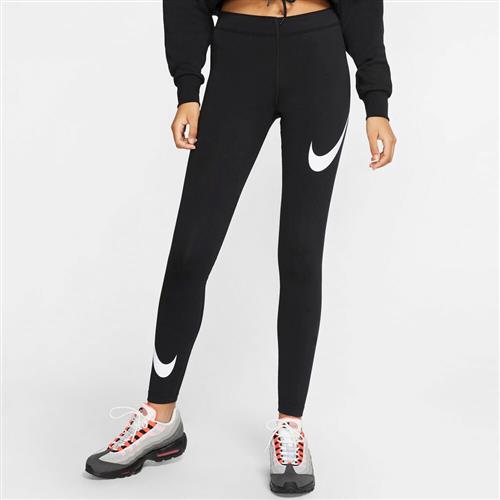 Nike Sportswear Leg A See Swoosh Leggings L - Tights Bomuld hos Magasin