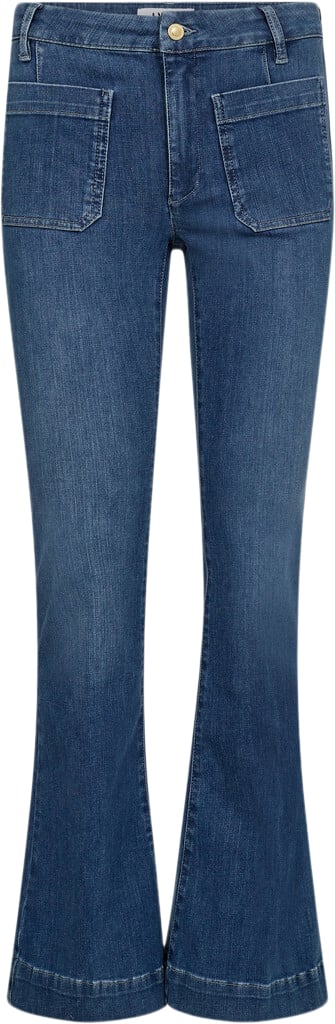 IVY Copenhagen Ivyann Charlotte Jeans Wash Bright Tenerife Kvinde Denim Blue Flared Jeans Str 31 / 32 - hos Magasin