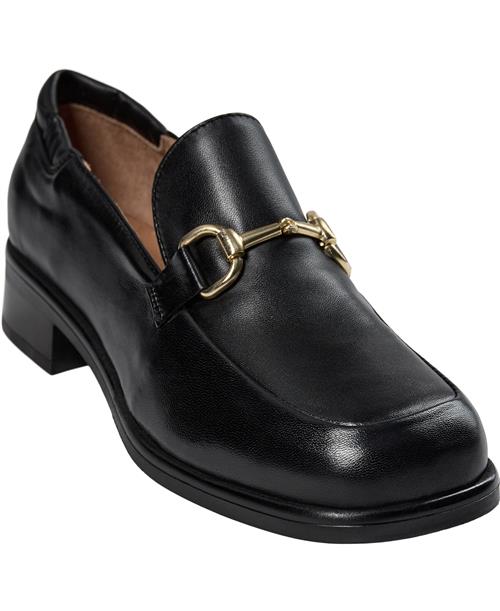 Se Pavement Maui Buckle Kvinde Black Loafers Str 39 - Læder hos Magasin ved Magasin