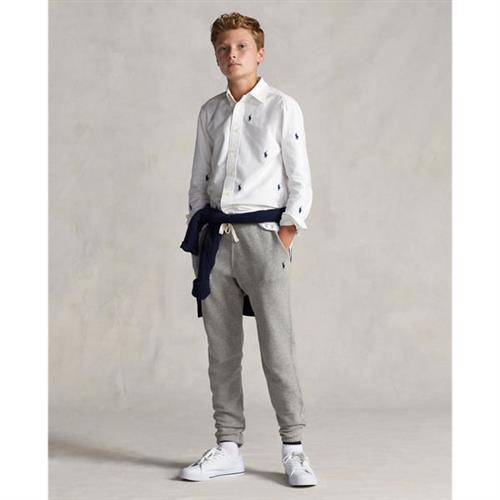 Polo Ralph Lauren Cottonblend-fleece Jogger Str XL Drenge - Grå Bukser hos Magasin