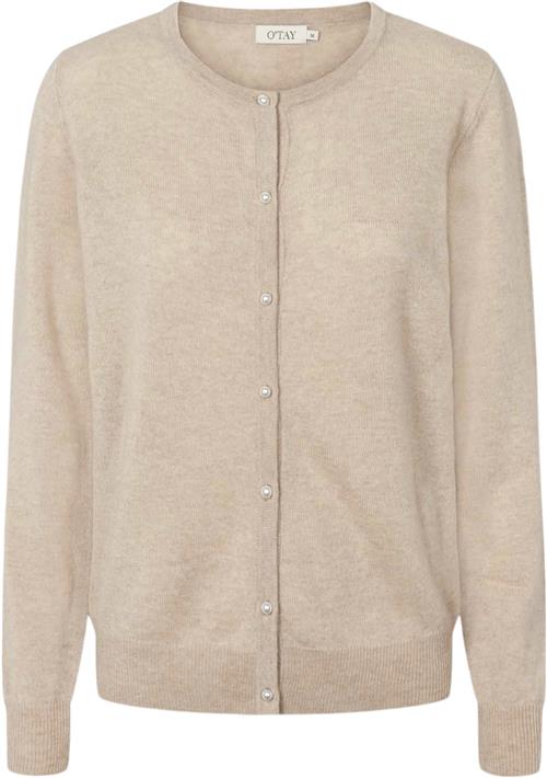 O'TAY Lailabeth Cardigan Kvinde Pink Gecko Cardigans Str S - Cashmere hos Magasin