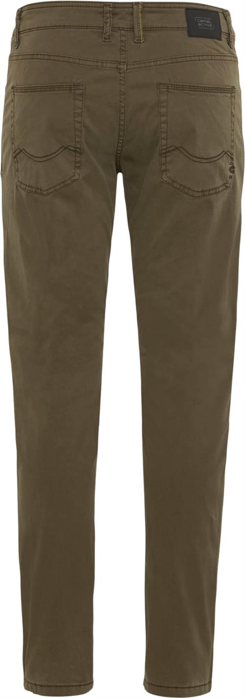 Se Camel Active Casual Pants Mand Olive Brown Casual Bukser Str 36/32 - hos Magasin ved Magasin