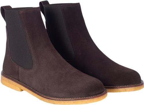 Se ANGULUS Klassisk Chelsea Støvle Kvinde 2193/002 Brown/brown Chelsea Boots Str 38 - Læder hos Magasin ved Magasin