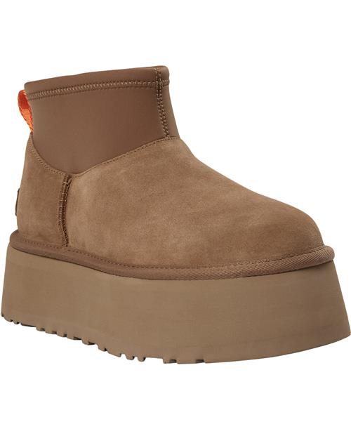 Se UGG W Classic Mini Dippe Kvinde Chestnut Vinterstøvler Str 36 - hos Magasin ved Magasin