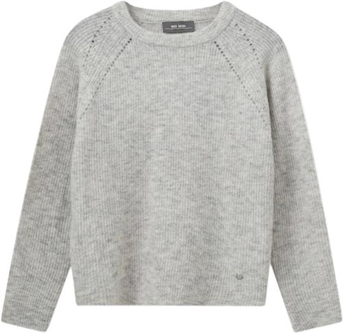 Mos Mosh Mmtammy Thora Knit Kvinde Micro Chip Sweaters Str XS - hos Magasin