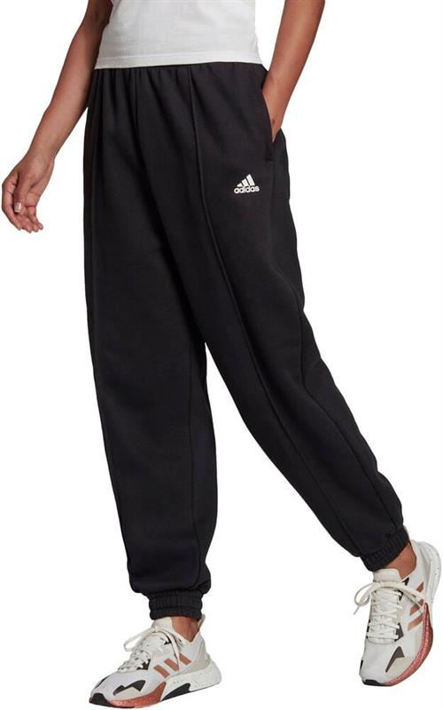 Se adidas Essentials Studio Fleece Bukser XS - Træningsbukser Bomuld hos Magasin ved Magasin