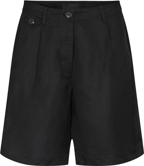 Levete room Lrbecca 3 Kvinde L999 - Black Bermudashorts - hos Magasin