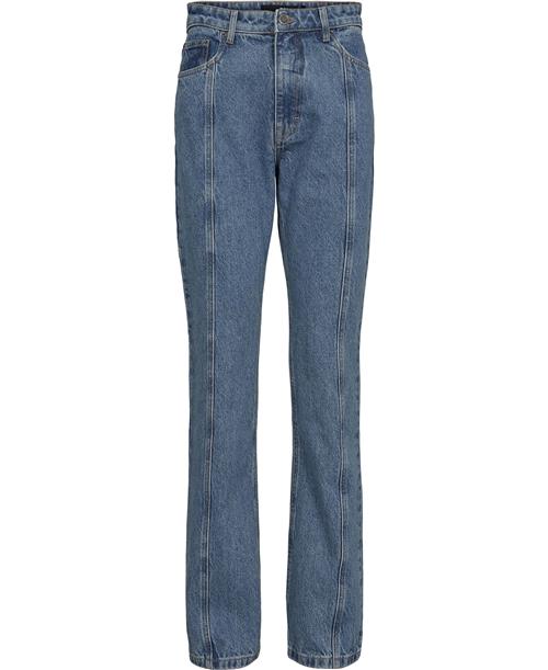 ROTATE Birger Christensen Twill Straight Jeans Kvinde Medium Blue Denim Straight Jeans Str 29 - Denim hos Magasin