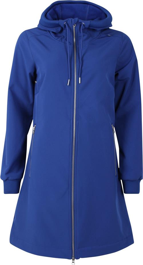 Danefæ Danejane Softshell Deep Blue Kvinde Deep Blue Overgangsjakker Str S - Polyester hos Magasin