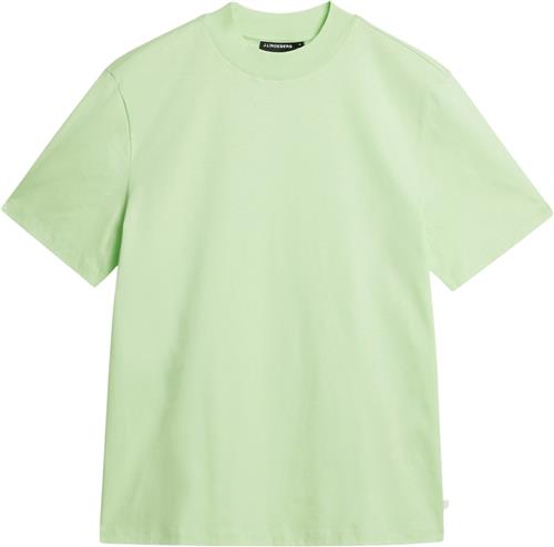 Se J. Lindeberg Ace Mock Neck Tshirt Mand Paradise Green Kortærmede T-shirts Str XL - hos Magasin ved Magasin