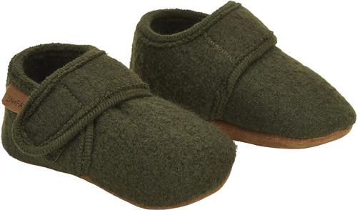 En Fant Baby Wool Slippers Rosin Hjemmesko Str 21\22 - Uld hos Magasin