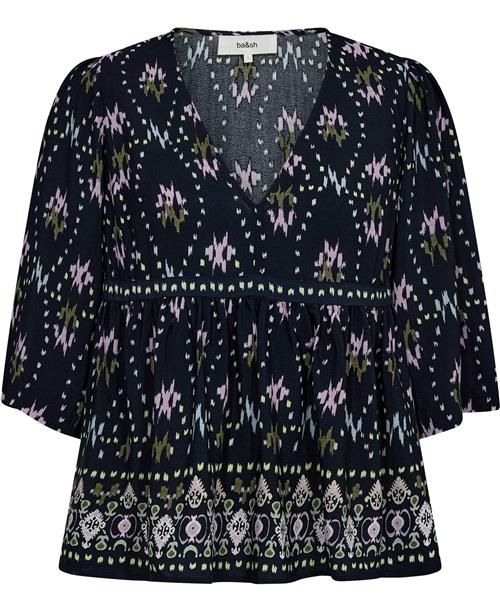 Ba&sh Blouse Narry Kvinde Bleunuit Kortærmede Bluser Str XS - hos Magasin