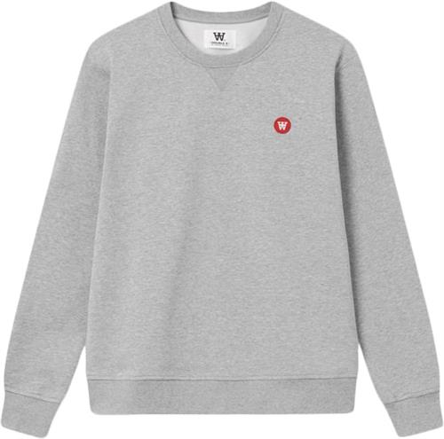 Se Wood Wood Tye Sweatshirt Mand Grey Melange Sweatshirts Str XL - Bomuld hos Magasin ved Magasin