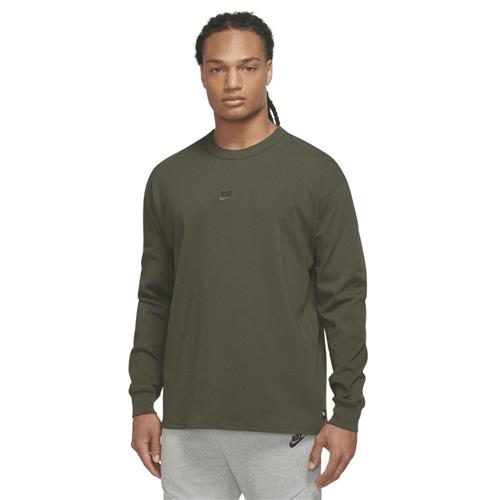 Se Nike Nike Sportswear Premium Essent Mand Cargo Khaki Sweatshirts Str XL - Bomuld hos Magasin ved Magasin