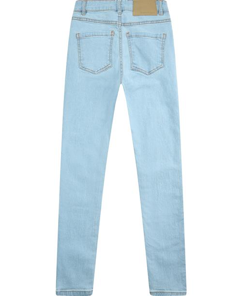 Denim Project Dpwkiki MID Waist Skinny Jeggins Kvinde W003 Light Blue Skinny Jeans Str 29 / 30 - hos Magasin