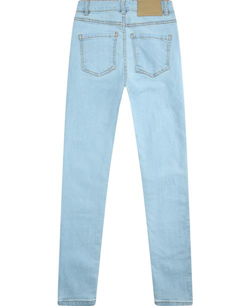 Denim Project Dpwkiki MID Waist Skinny Jeggins Kvinde W003 Light Blue Skinny Jeans Str 27 / 30 - hos Magasin