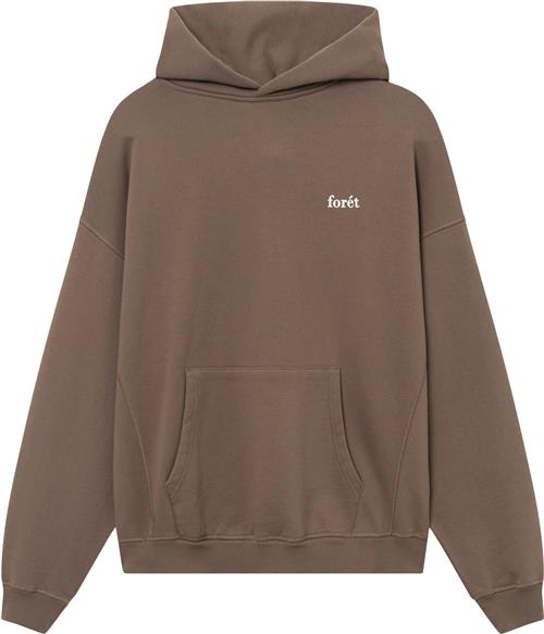 Forét Noon Hoodie Mand Stone Hoodies Str M - Bomuld hos Magasin