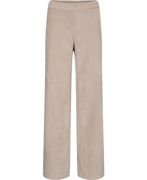 Se MAC Jeans Chiara Kvinde Sand Beige Bukser Med Lige Ben Str W38 / L32 - hos Magasin ved Magasin