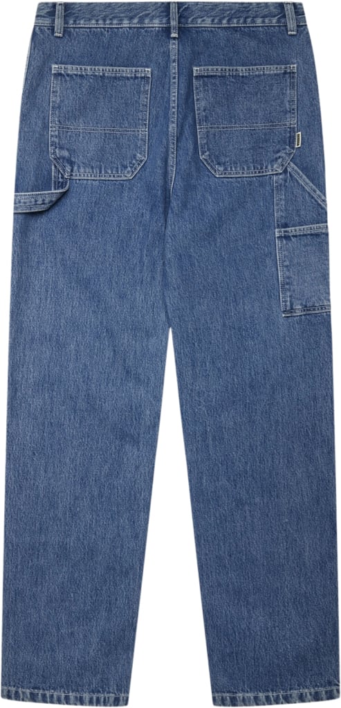 Woodbird Wbdenise Stone Pant Kvinde 90sblue Boyfriend Jeans Str 28 - hos Magasin