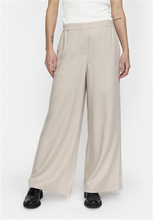 Se esmé studios Esvilma Pants Kvinde Pure Cashmere Bukser Med Brede Ben Str M - hos Magasin ved Magasin