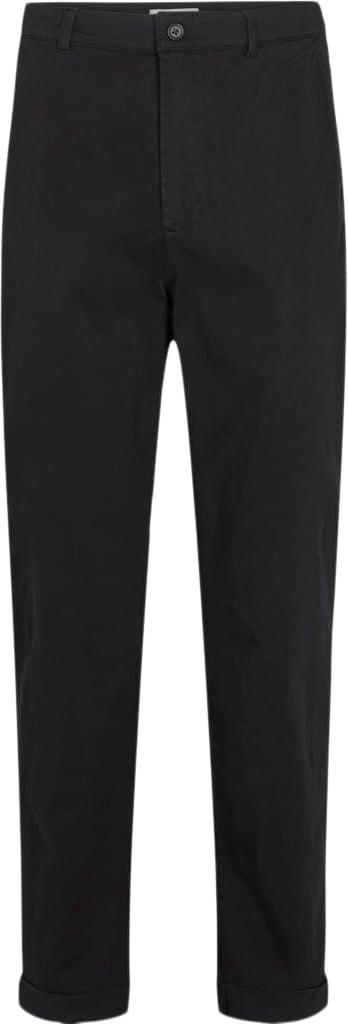 Se By Garment Makers Filip Organic Cotton Pant Mand Jet Black Chinos Str L - Bomuld hos Magasin ved Magasin