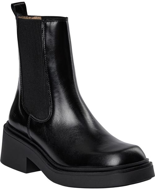 ANGULUS Støvle med Elastik Kvinde 1835/019 Black/black Chelsea Boots Str 37 - hos Magasin