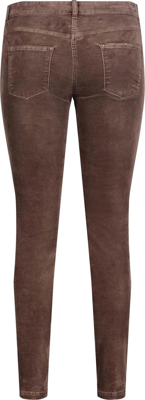 MAC Jeans Slim Kvinde Fawn Brown Bukser Med Smalle Ben Str W42 / L32 - hos Magasin